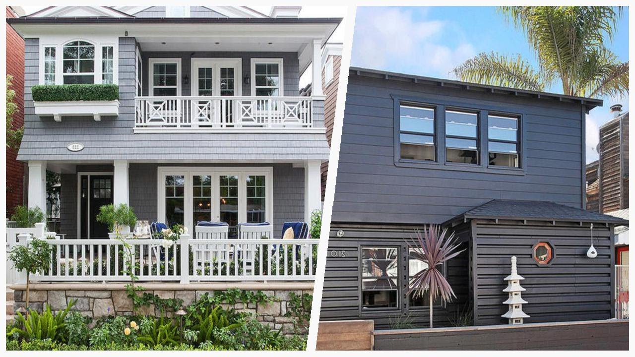 75 Coastal Gray Exterior Home Design Ideas You'll Love 🌈