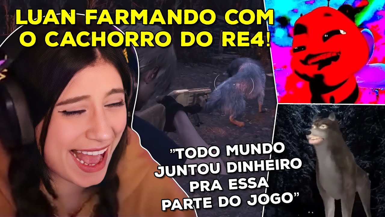 YAYAH REAGE: LUANGAMEPLAY FARMANDO TUDO Q TEVE DIREITO NO CACHORRO DO RE4 REMAKE | Yayah Clipes