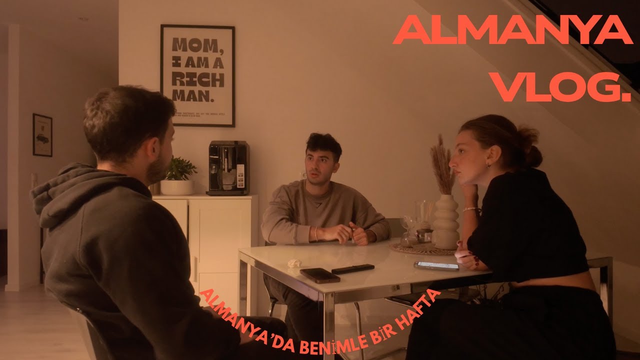 ALMANYA'DA BENİMLE BİR HAFTA 4 /vlog