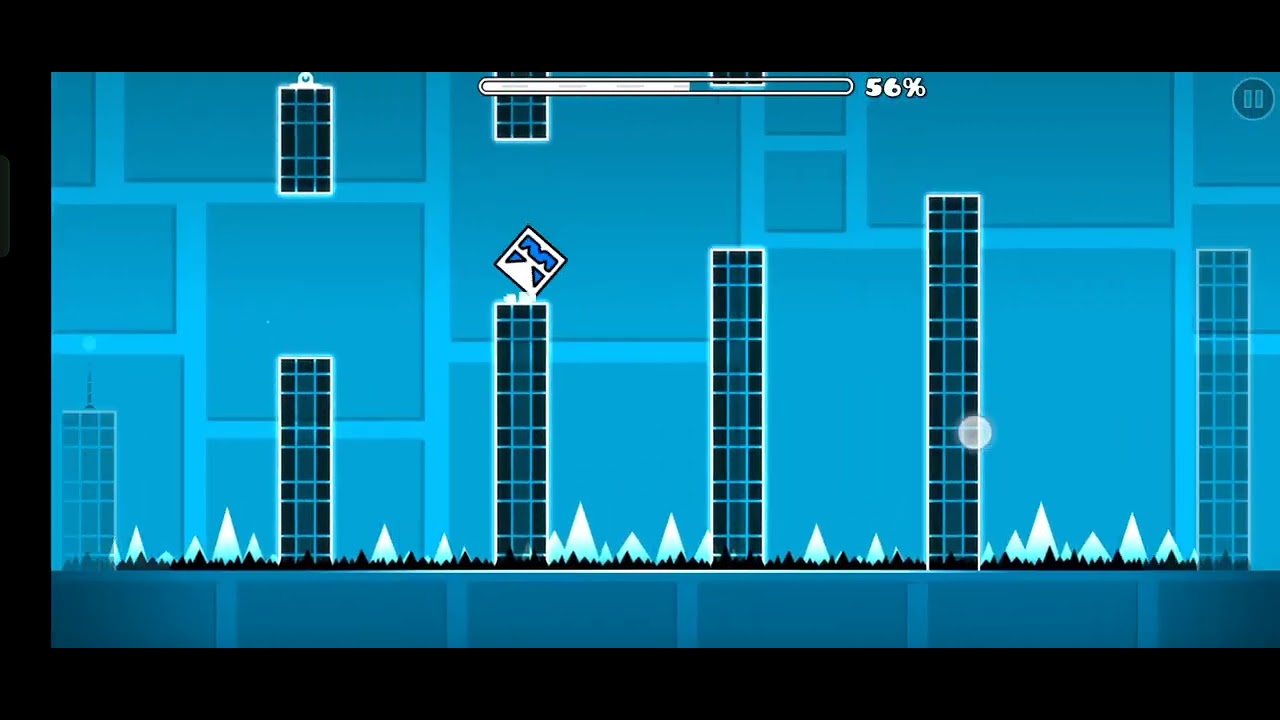 Relaxing 6-minute Geometry Dash gameplay