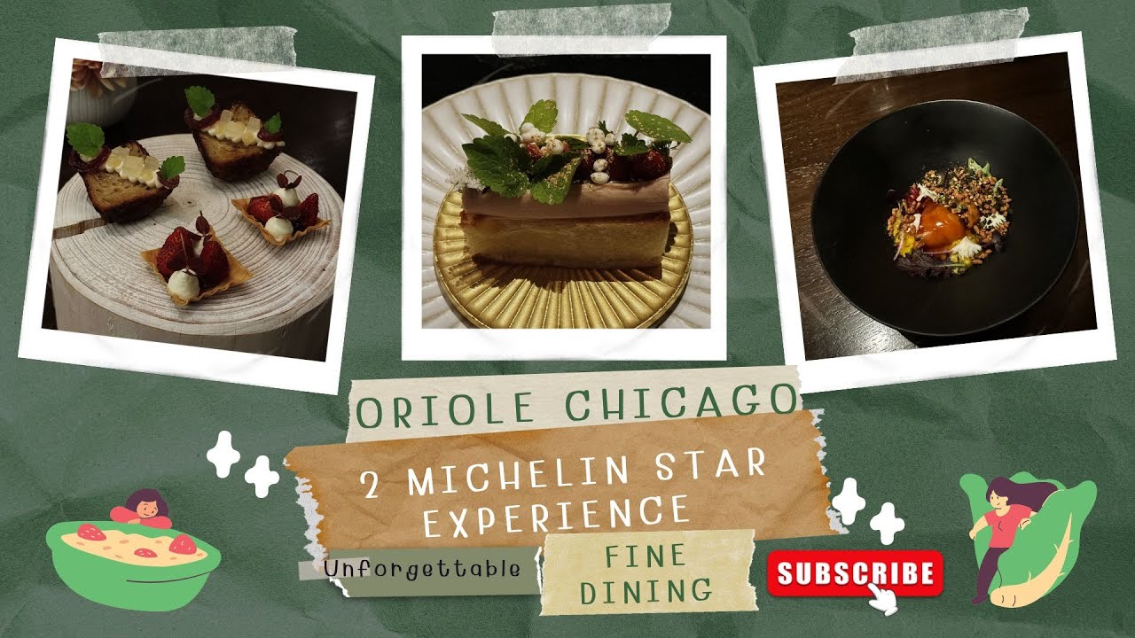 Epic Tasting Journey at Oriole: A Two-Michelin-Star Experience You Won't Forget!