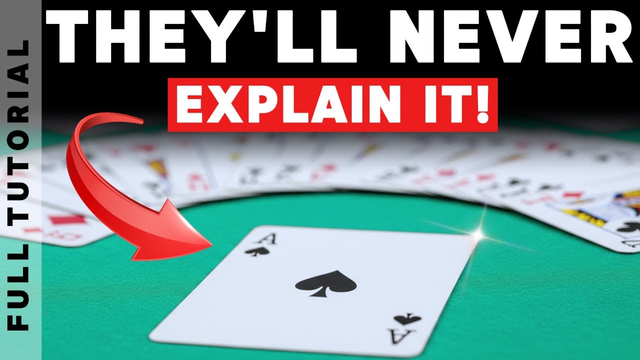 This FOOLS EVERYONE! Master This Self-Working Card Trick!