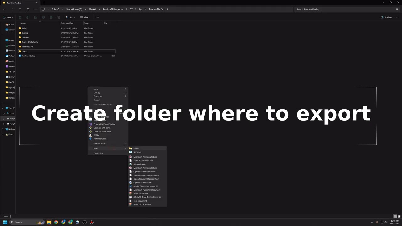 Runtime FBX Exporter for Unreal Engine 5 — Export Static Meshes at Runtime (Plugin Tutorial)