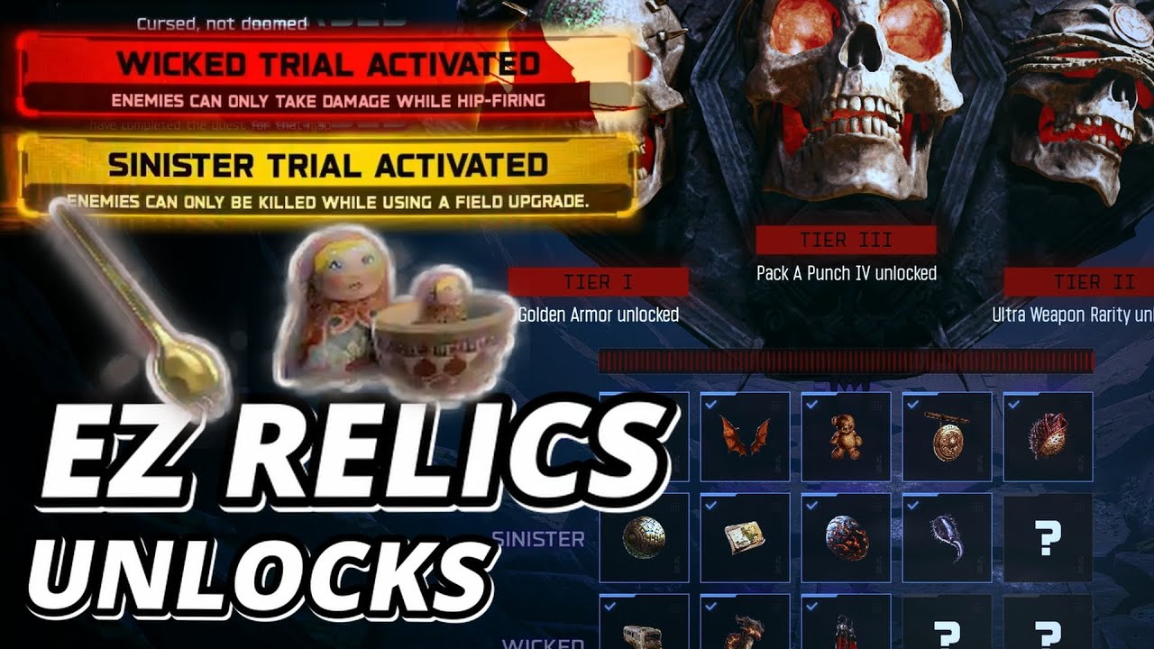 How To Get Golden Spork & Matryoshka Dolls | EZ Astra Relics Unlock | Black Ops 7 Zombies
