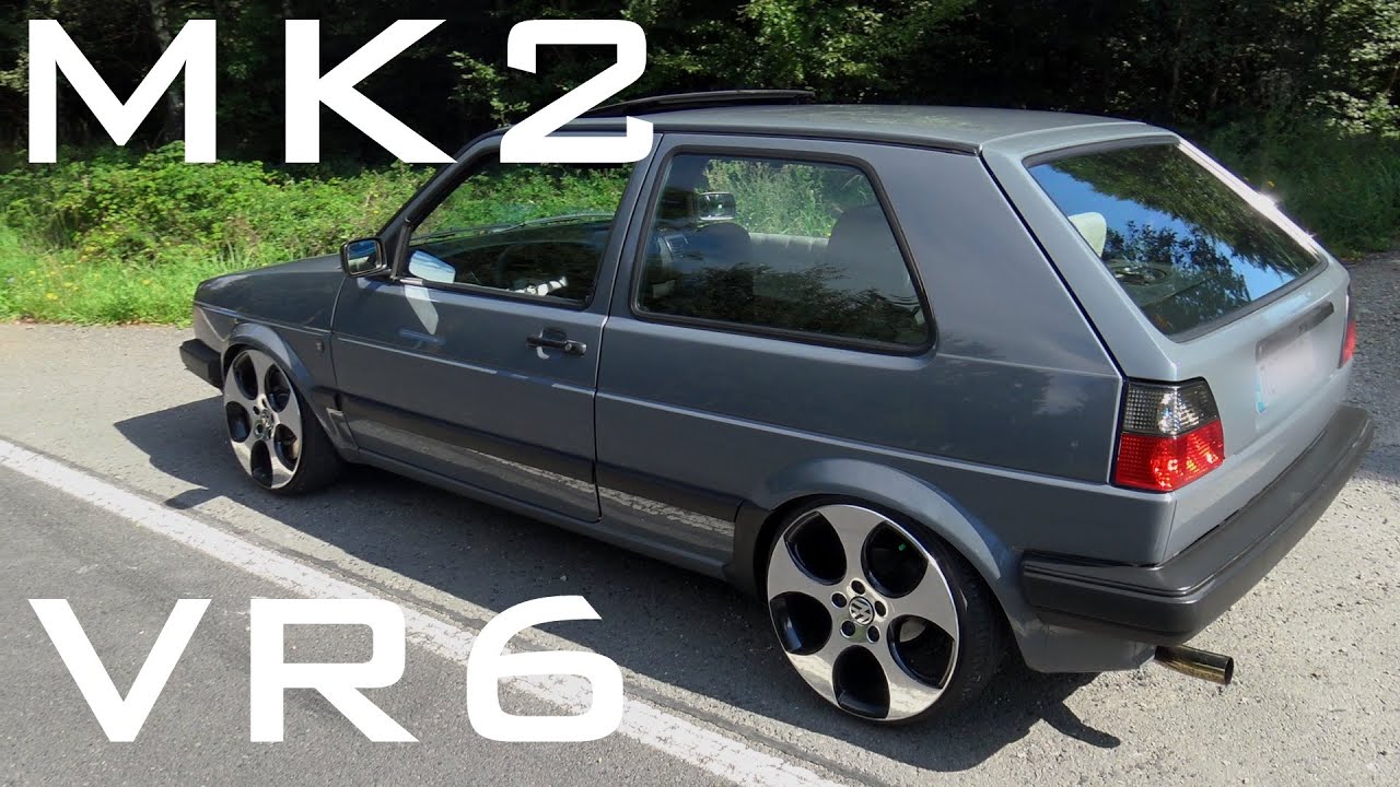 VW Golf MK2 VR6 - Sound Acceleration Onboard
