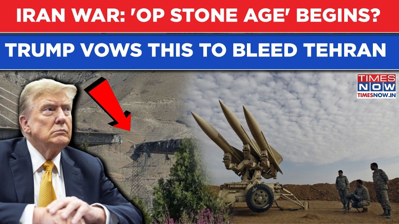 Iran War: Op 'Stone Age' Begins? Tallest Bridge Destroyed, Now Trump Vows This To Bleed Tehran, IRGC