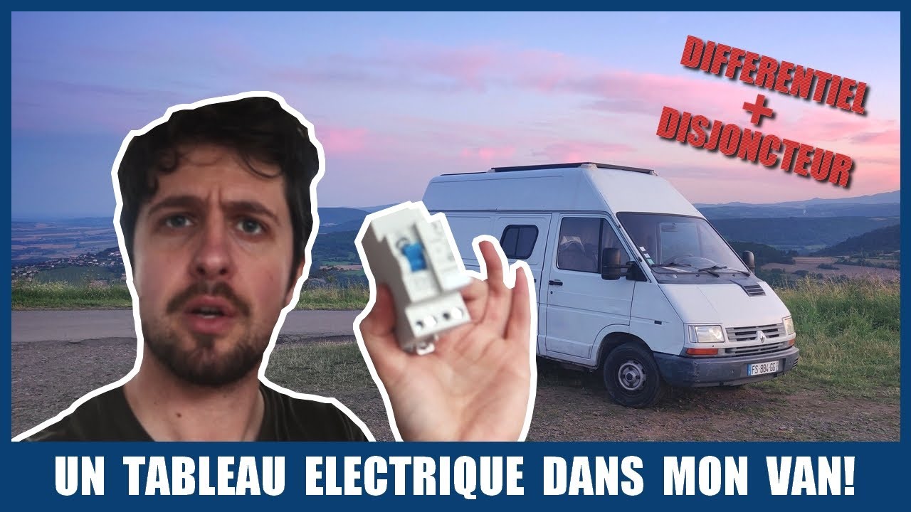Installation d'un tableau électrique dans mon van! #VANLIFE