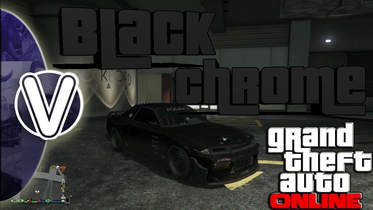 GTA 5 Online | Chrome Black Paint Job *Modded Chrome* 1.44 (GTA 5 Online Rare Paint Jobs)