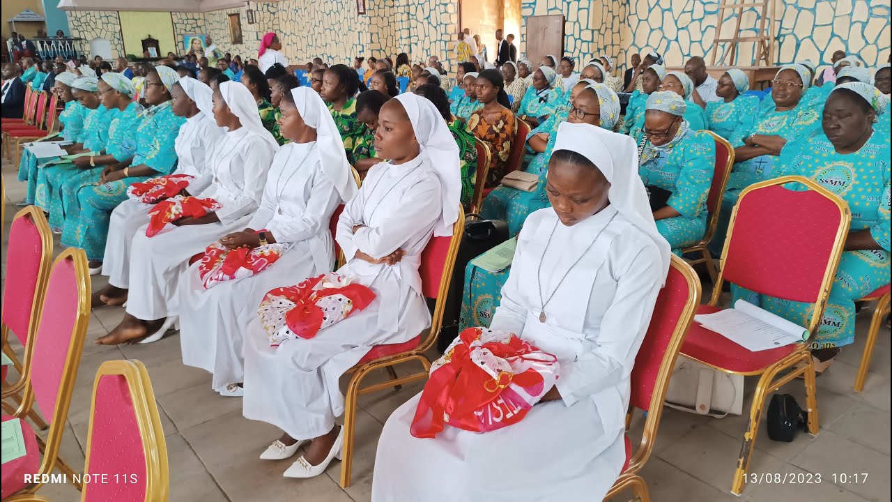 Suivez nous en direct de la paroisse Notre-Dame de Fatima/ Diocèse de Matadi pour les Vœux des SSMM