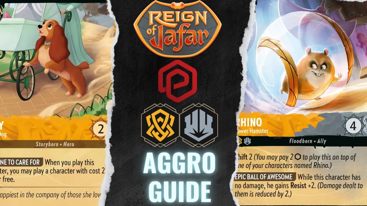 80% WR - Amber Steel Aggro - Reign of Jafar Deck Guide
