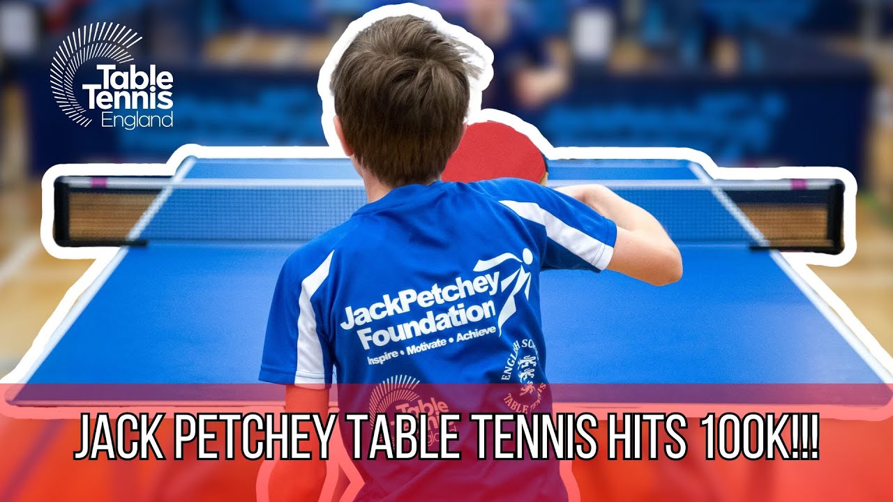 100,000 table tennis players pass through Jack Petchey's ranks! | Table Tennis England