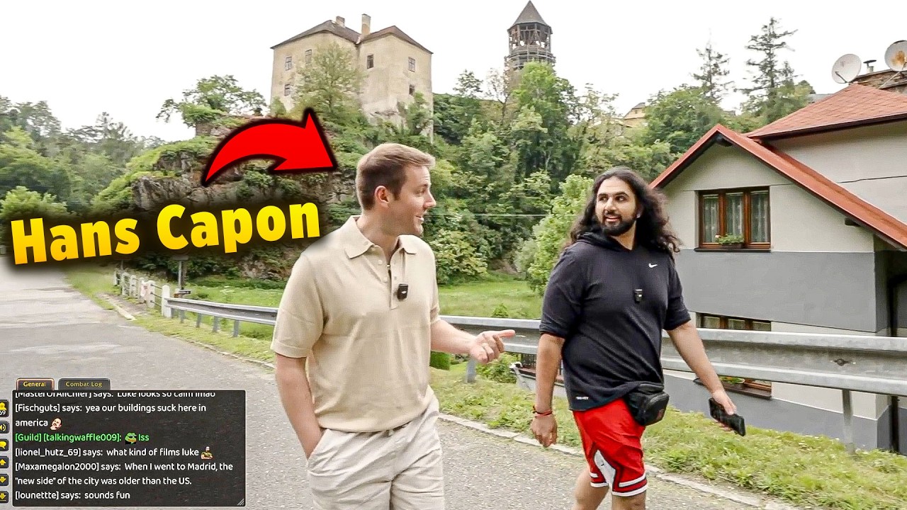 Esfand and Luke Dale Go To Rattay IN REAL LIFE - Visiting Kingdom Come Deliverance Locations