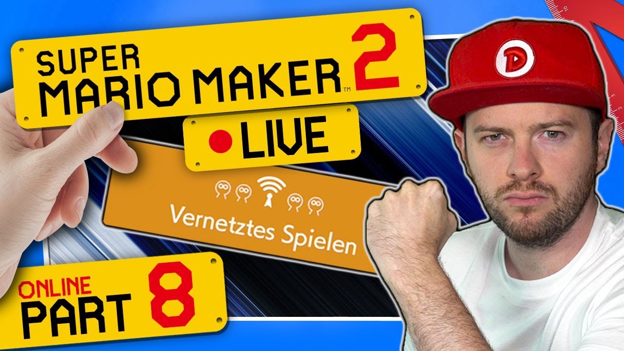 🔴 SUPER MARIO MAKER 2 ONLINE 👷 #8: Vernetztes Spielen | Bis Rang B