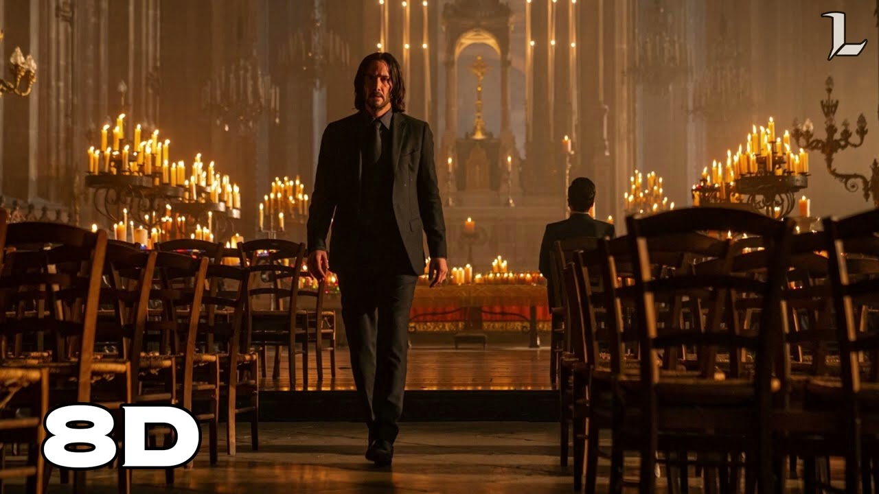 John Wick Chapter 1-4 Theme Song Mix 8D