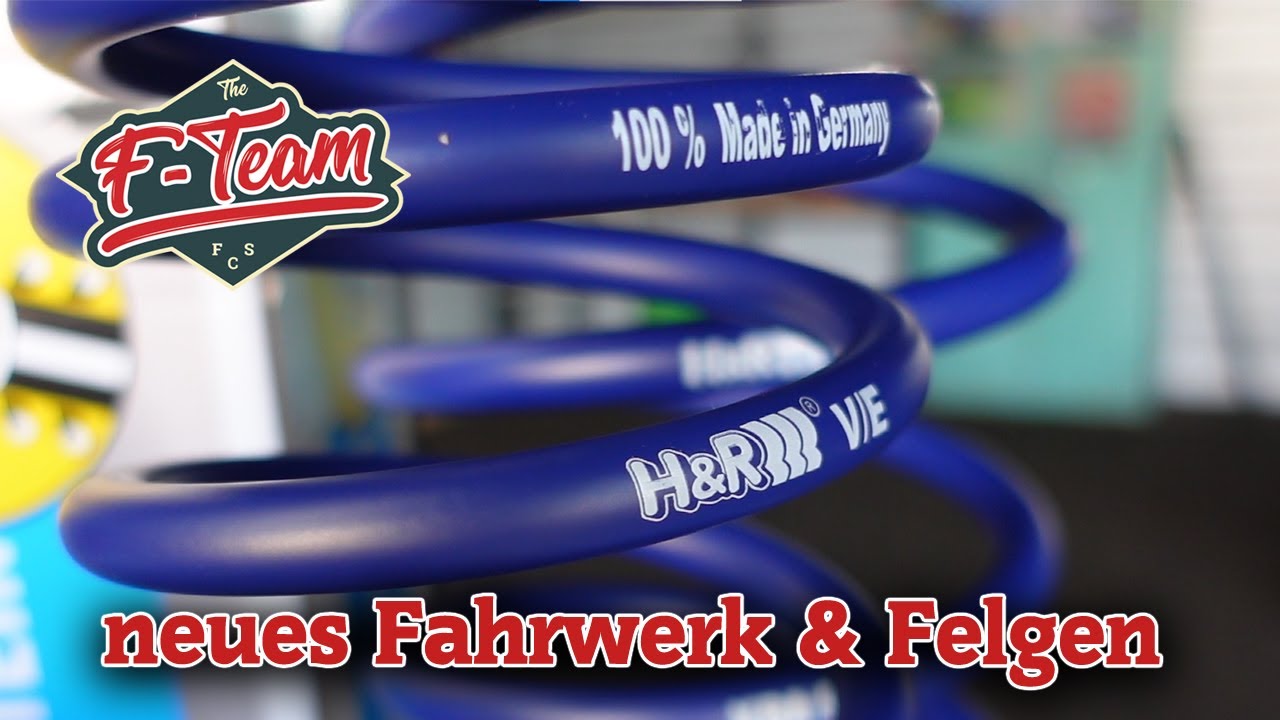neues FAHRWERK & FELGEN | H&R Federn & Bilstein B4 Stoßdämpfer | Ford Focus MK1 | the F-Team