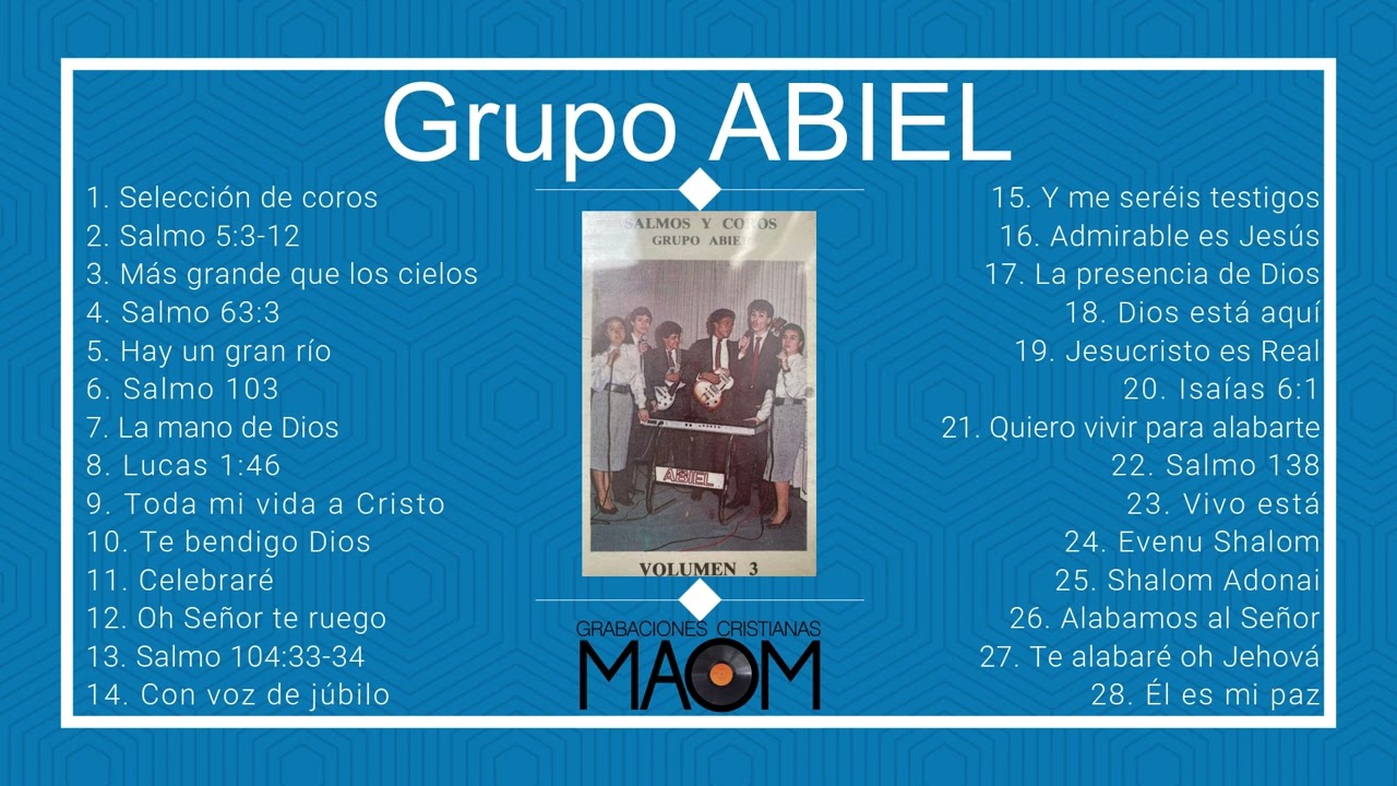 Salmos y Coros - Grupo ABIEL - Volumen 3