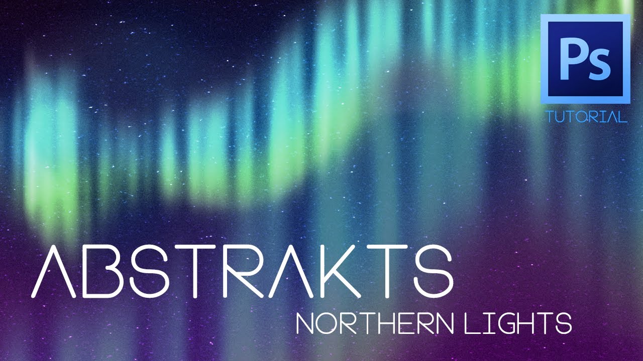 Abstrakts "Northern Lights" Photoshop Tutorial