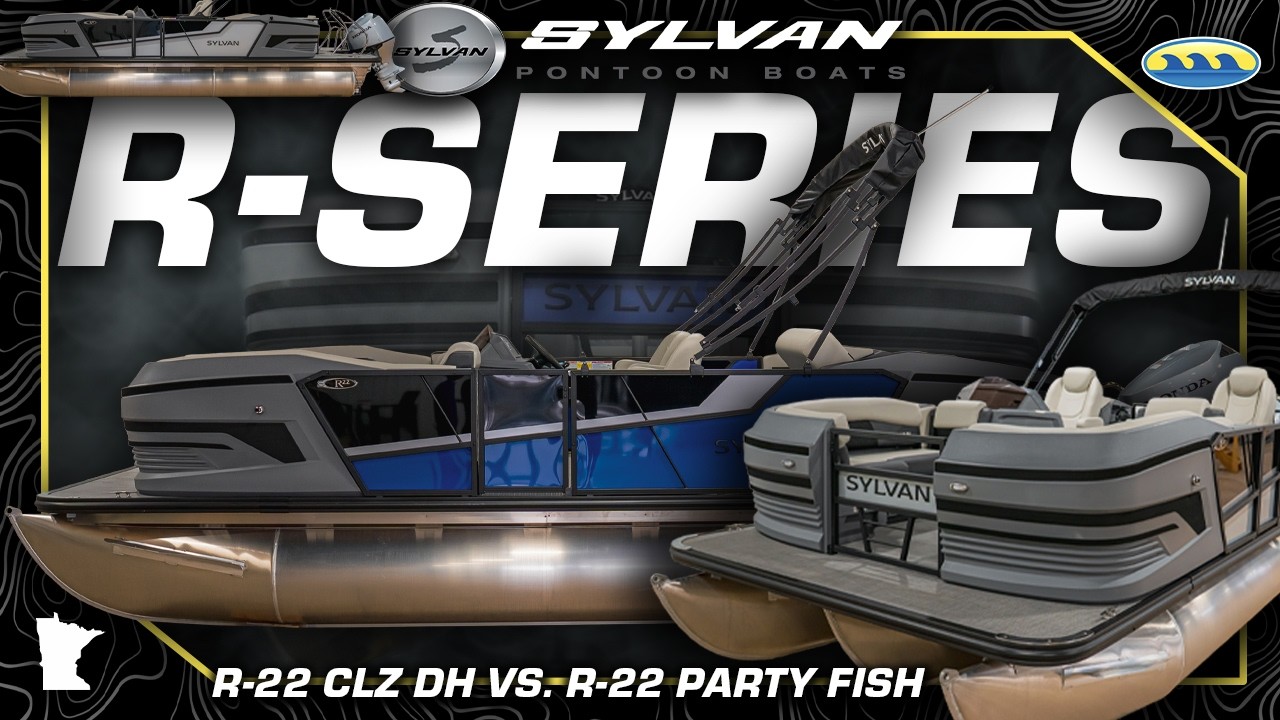 Сравнение новых понтонных и тритонных лодок серии Sylvan R (сравнительный анализ).