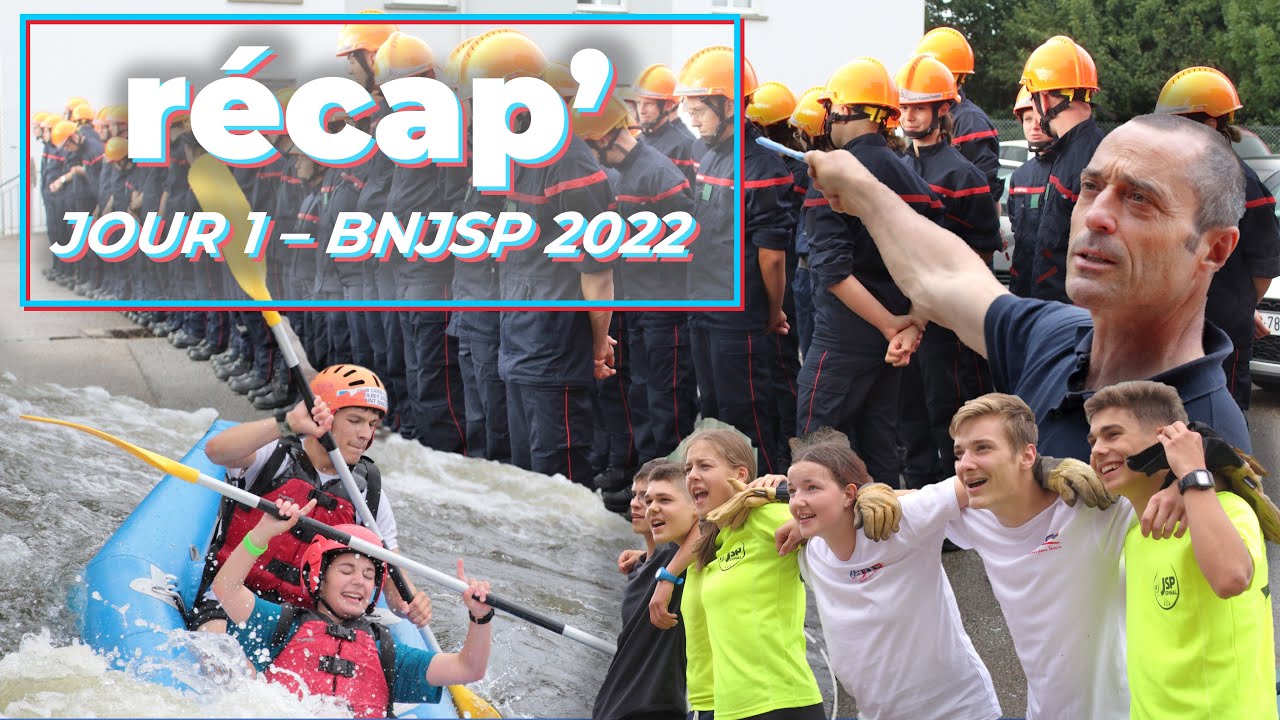 Récap' Jour 1 - Camp des Jeunes Sapeurs-Pompiers des Vosges - Edition 2022