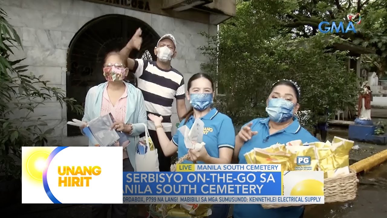 Serbisyo on the go with Eat Girl Love at UH Funliner Jenzel sa Manila South Cemetery | Unang Hirit