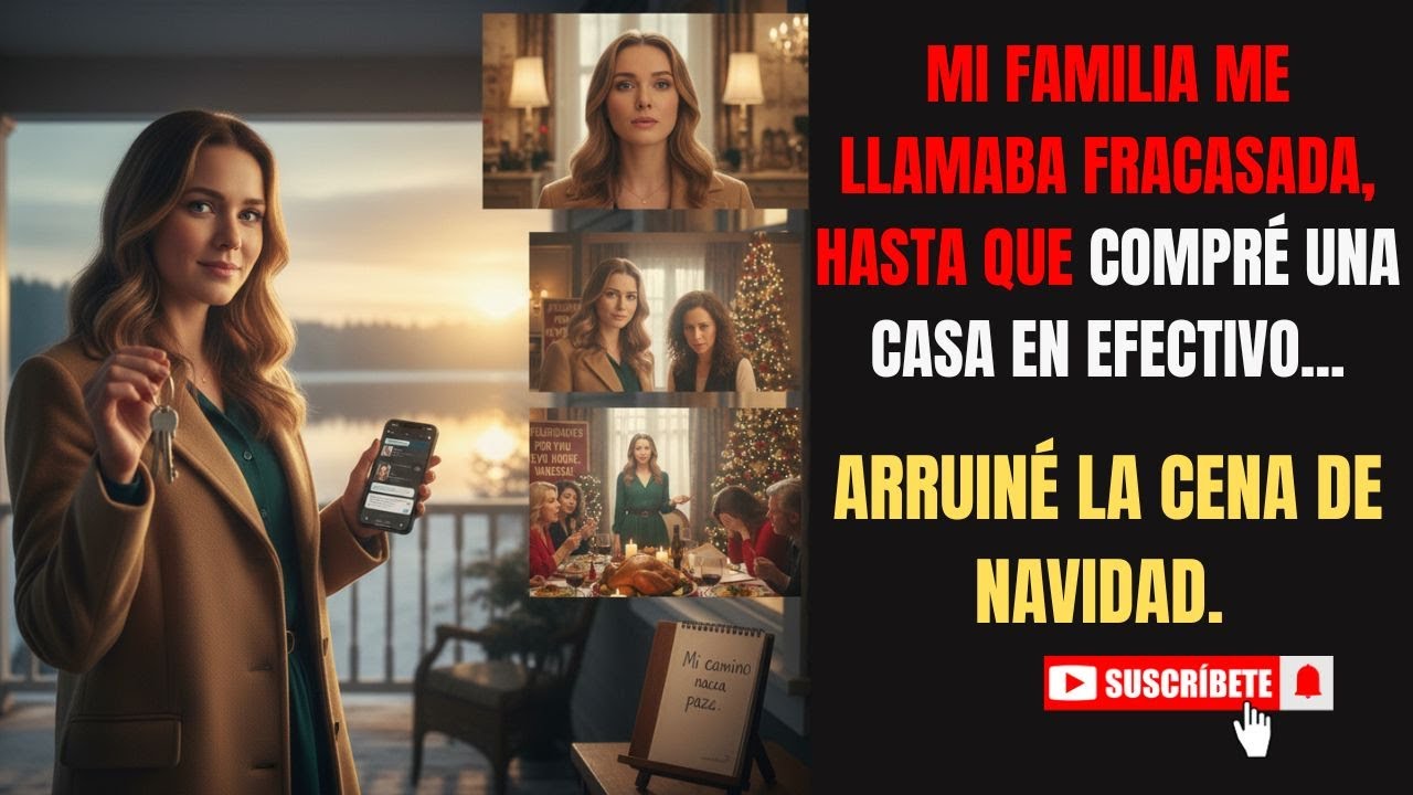 🏠Mi familia me llamaba FRACASADA, hasta que compré una casa en EFECTIVO y arruiné la cena de Navidad