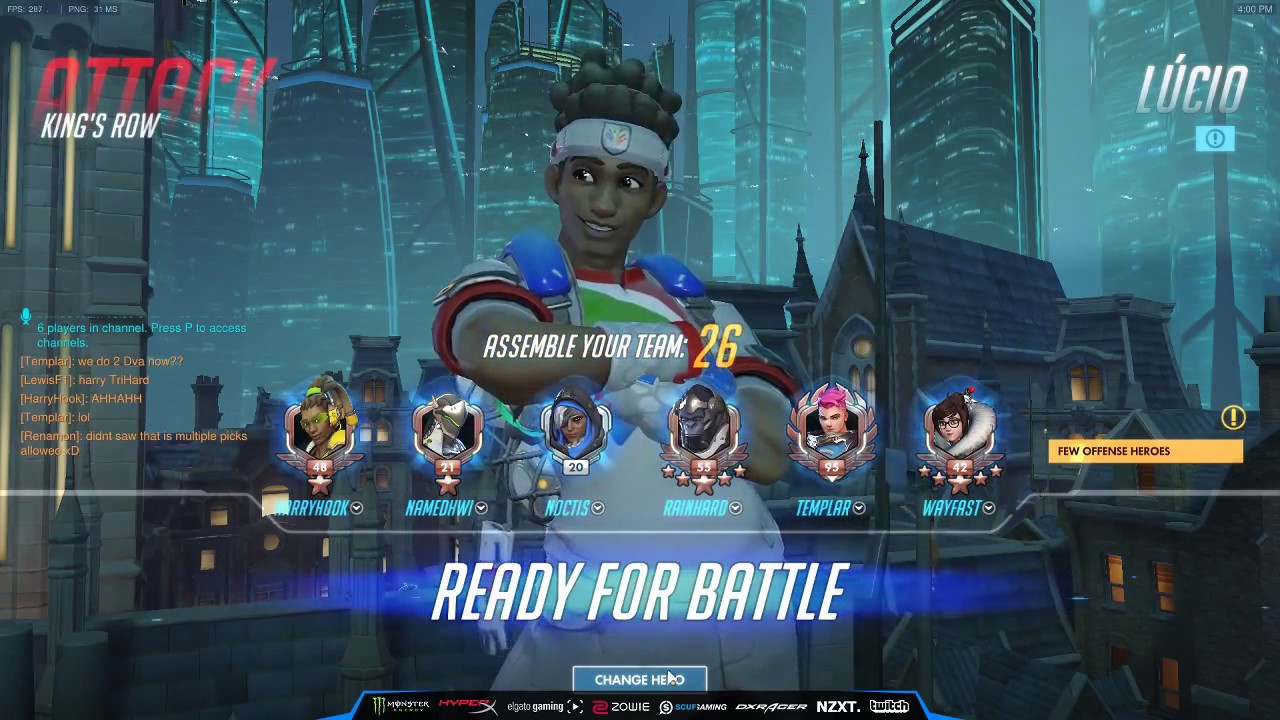 Overwatch HarryHook Against InternetHulk
