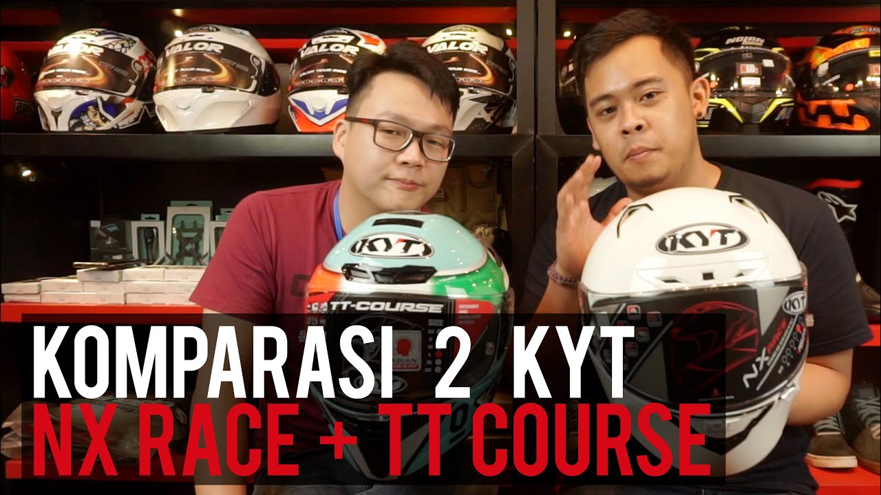 Komparasi 2 KYT, NX Race + TT Course - RC Video -