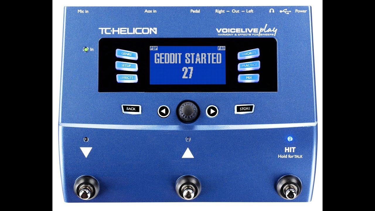 Migliora la tua voce con un piccolo ma indispensabile segreto………Voicelive play TC.HELICON