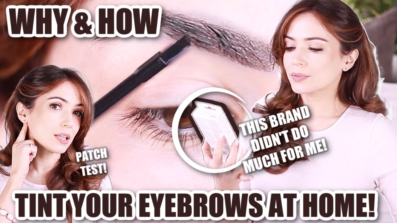 Beginners Eye Brow Tinting Tutorial | DIY Eyebrow Tinting At Home