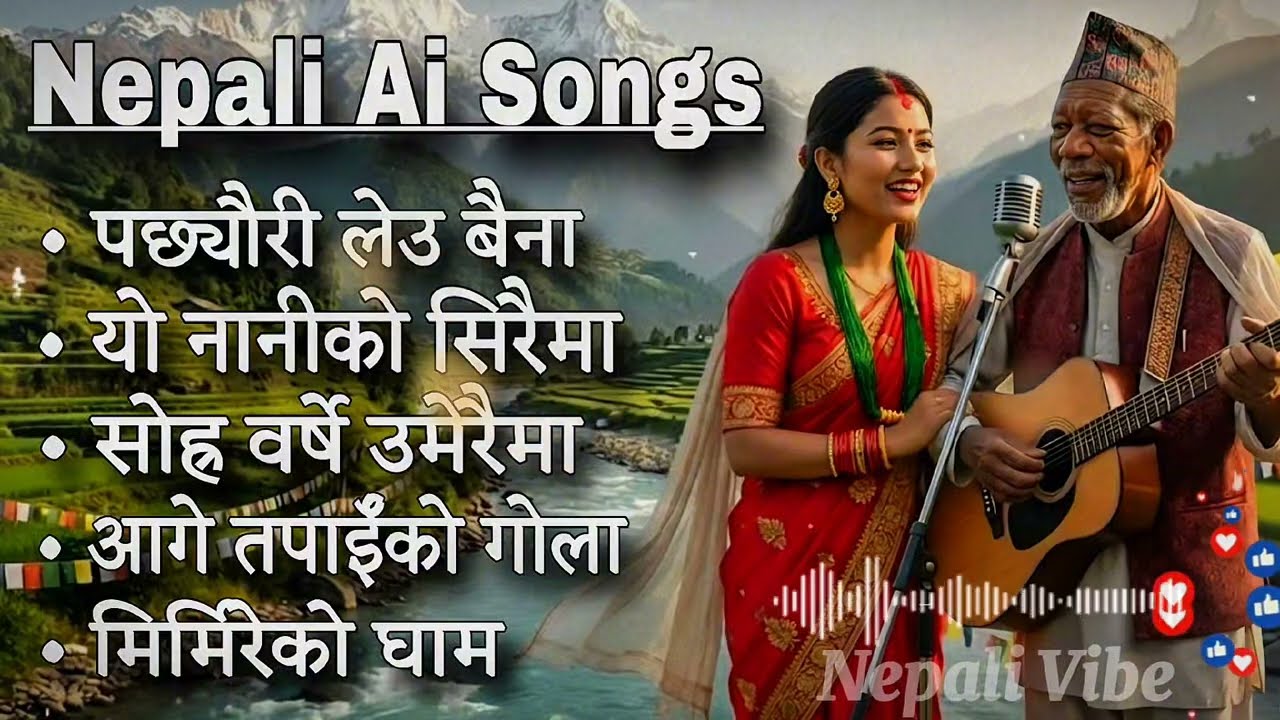 Pachauri Lau Baina || Top Nepali ai Songs Collection ❣️💐 || Nepali Ai Music & Vibe