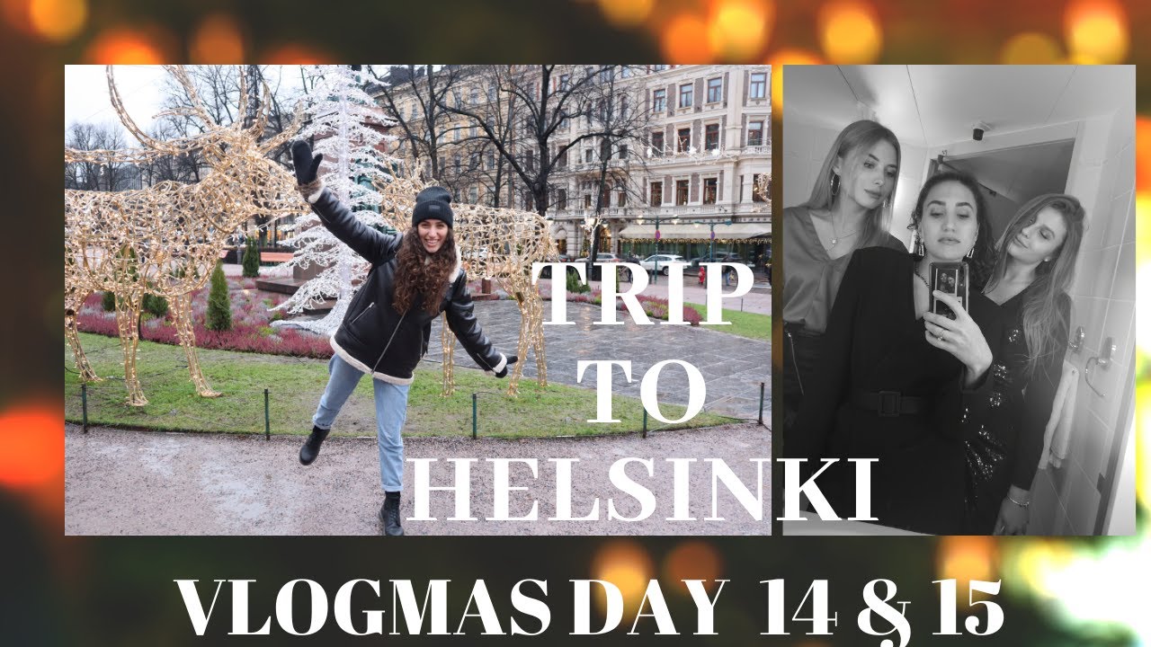 Traveling by FERRY I Christmas Helsinki I Vlogmas 2019
