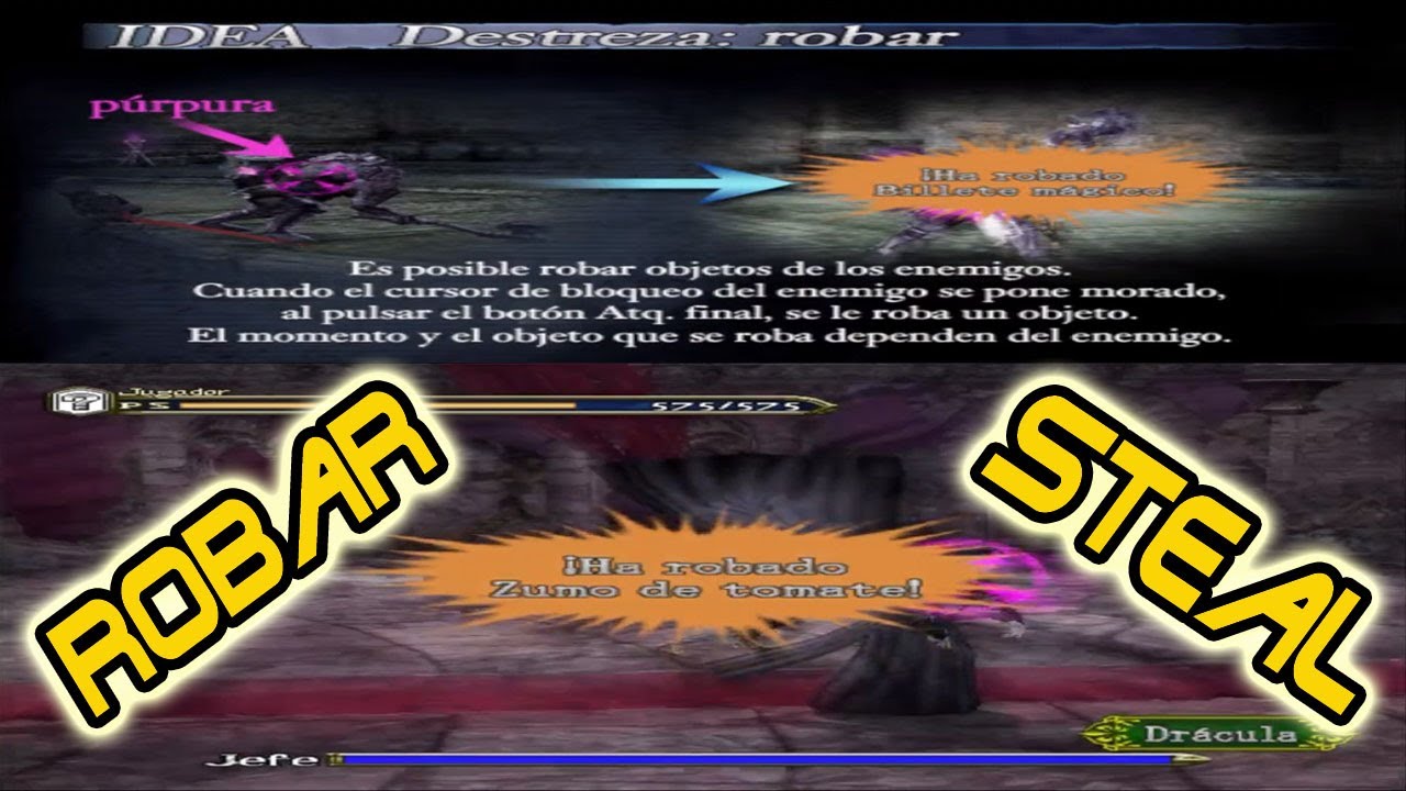 CASTLEVANIA CURSE OF DARKNESS - Vamos a robarle materiales a los enemigos (STEAL)