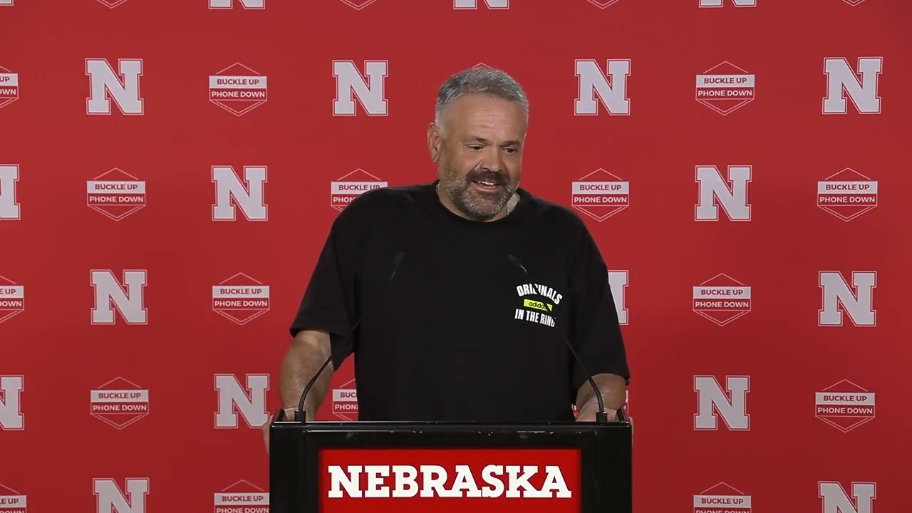 Nebraska football: Matt Rhule spring press conference