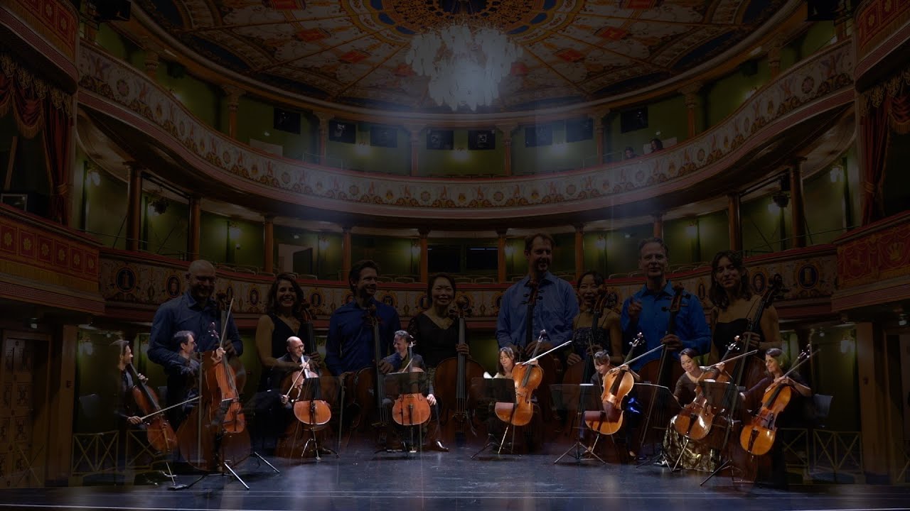 Heitor Villa-Lobos: Bachianas brasileiras No.1: Introdução (Embolada) / #8Celli  #cello #ensemble