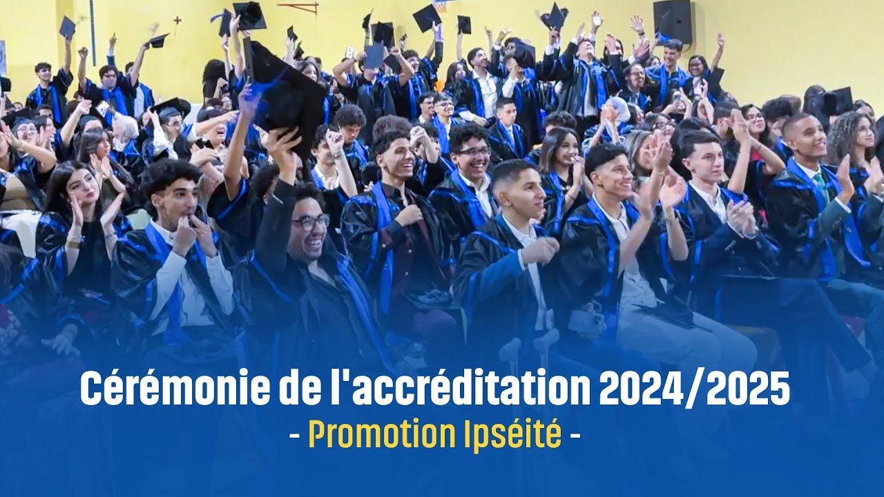 Cérémonie de l'accréditation 2024/2025 - Promotion Ipséité -