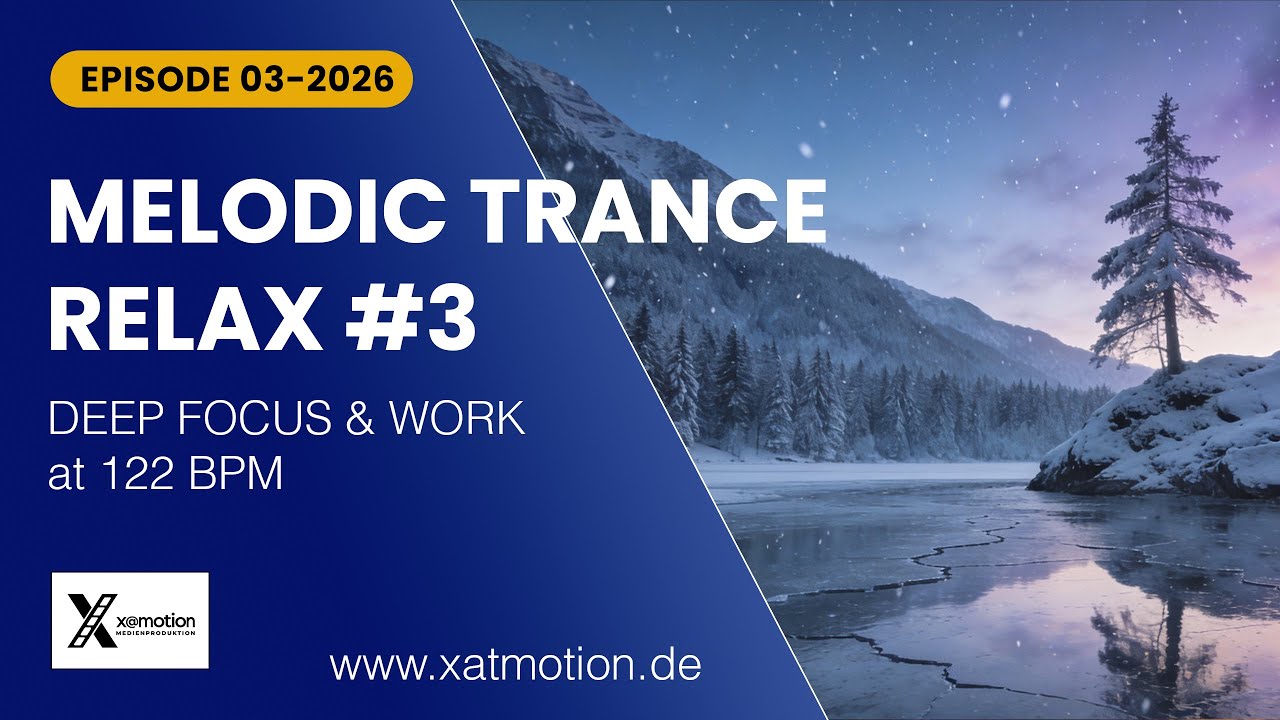 Melodic Trance Focus – Part 3 | Continuous Mix (122 BPM)