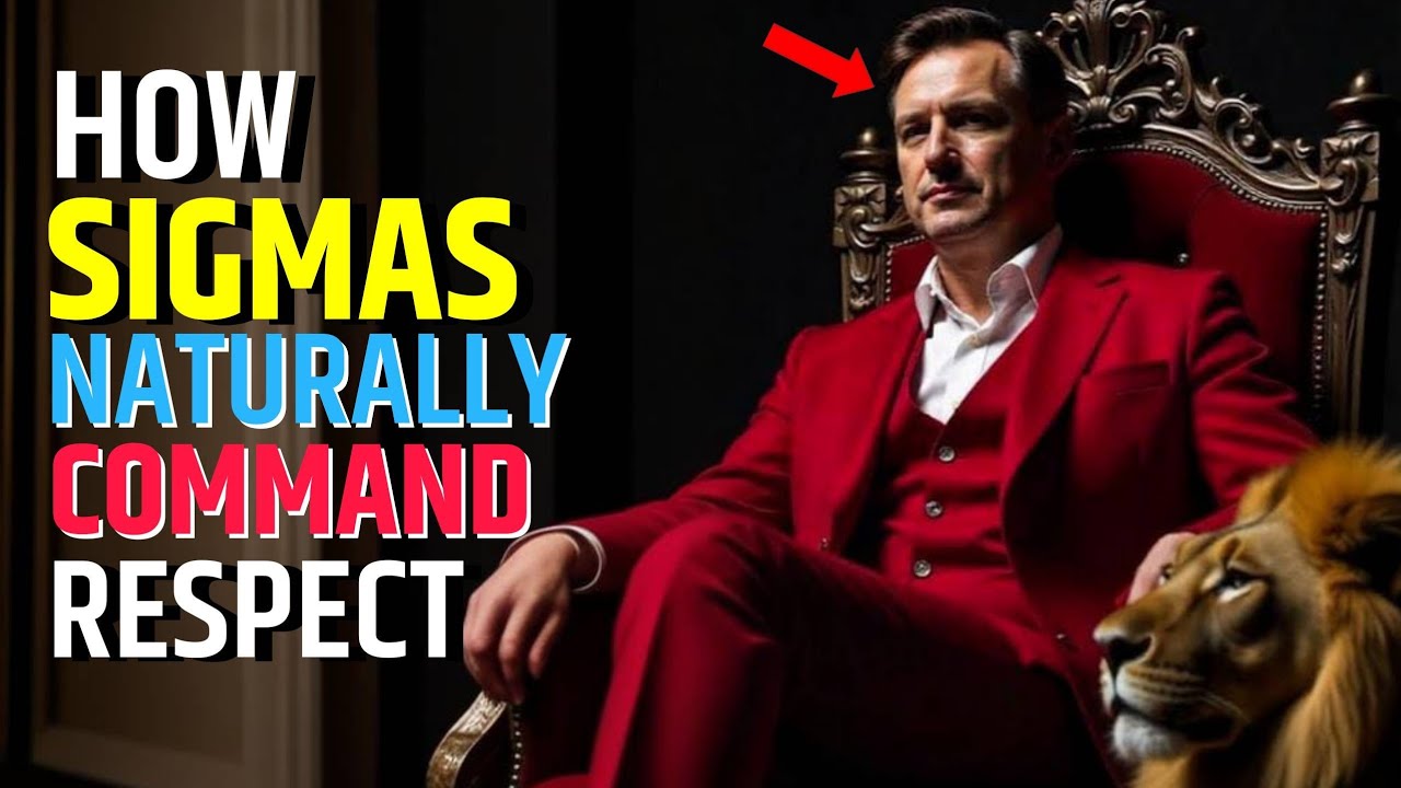 Here Are 10 Signs How Sigma Males Command Respect Without Even Trying| Stoicism| @thepsychignition