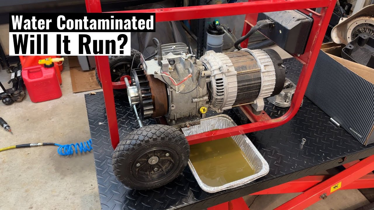 Stuck Engine and Valves - Briggs Elite Generator