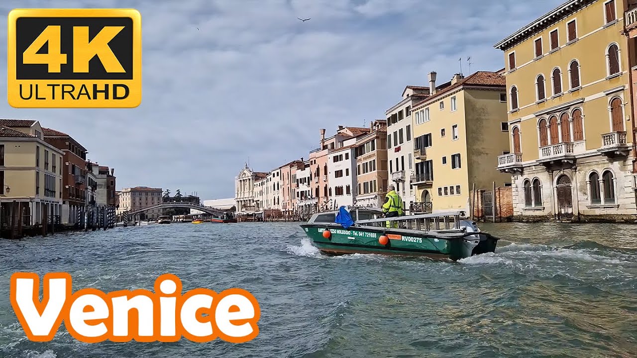 Boat Ride from Venice to Murano (4K UHD) 2023