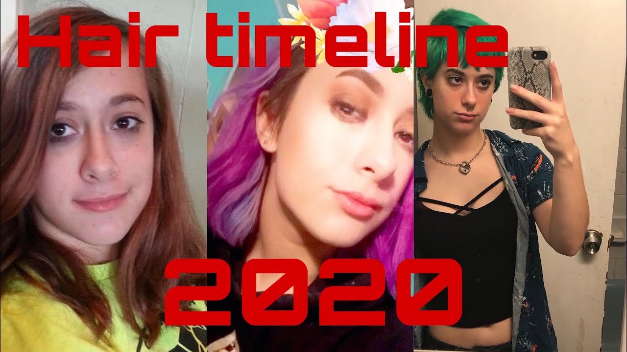 Hair timeline (2020)