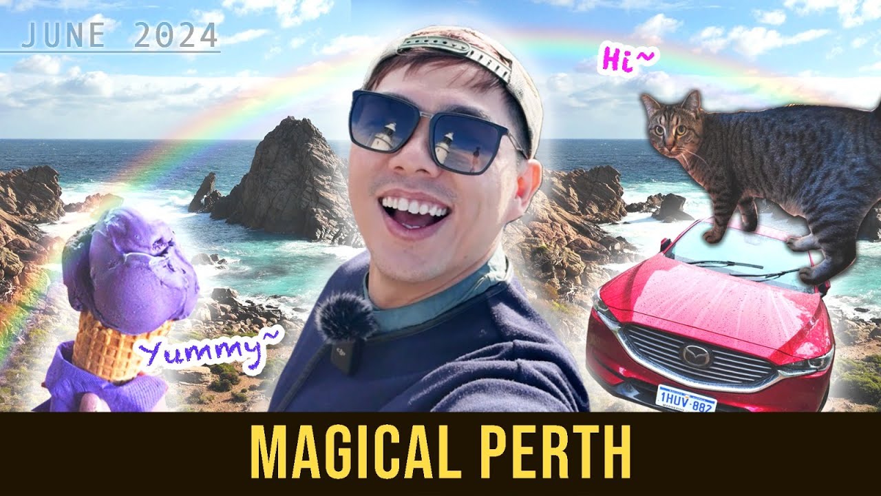 2D Perth Margaret River Self-Drive FUN! | Magical Cave, Insane Coastline 珀斯太好玩了！