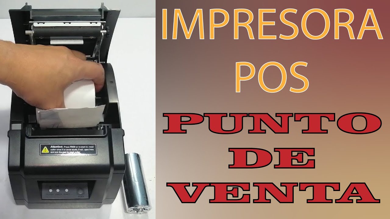 Impresora🖨️POS Jaltech OCPP-80Y | 80mm | Ticket, 🧾 | POS | ✂Corte manual | Instalación usb