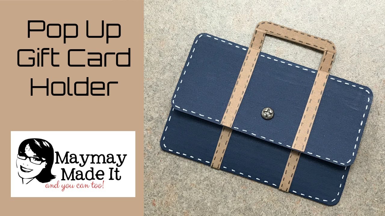 Father's Day Briefcase Gift Card Holder