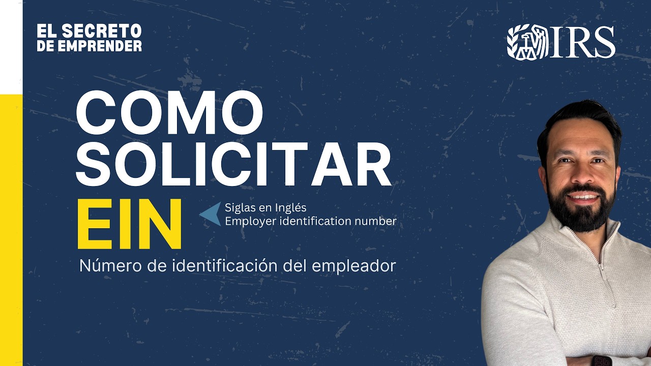 ¡Obtén tu EIN en 5 Minutos PASO A PASO! (Guía 2025 para Emprendedores)