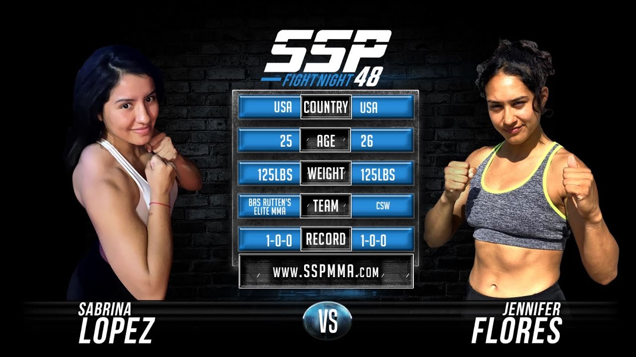 Sabrina Lopez vs Jennifer Flores - SSP 48
