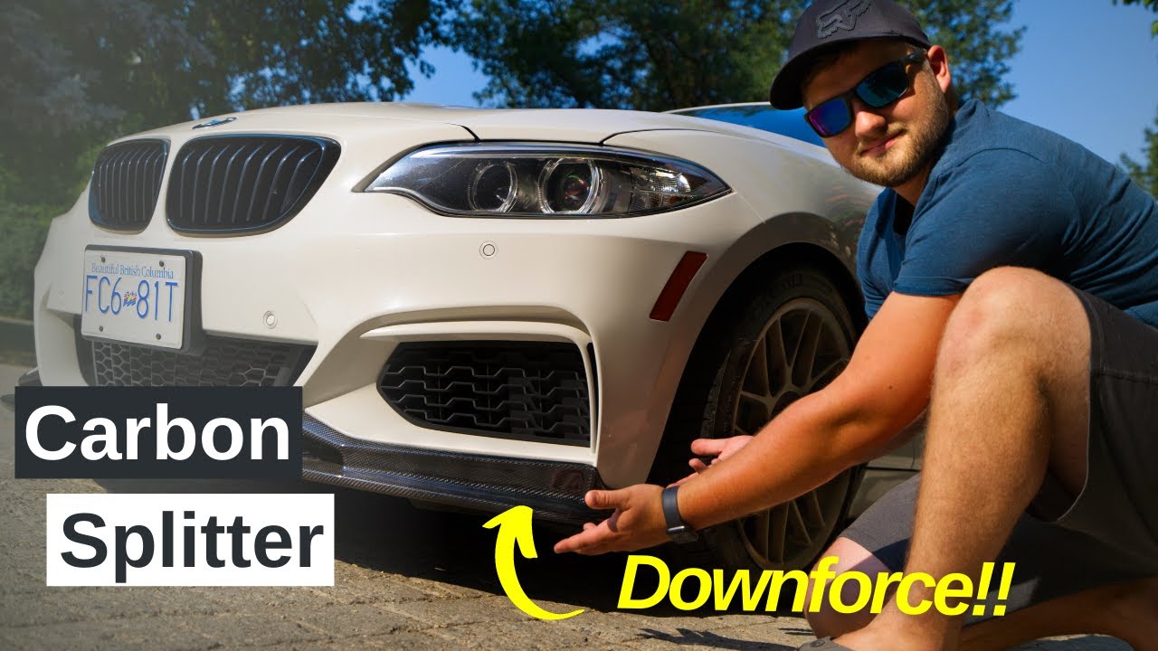 Properly fitting a Carbon Fiber Splitter on your 2 Series...