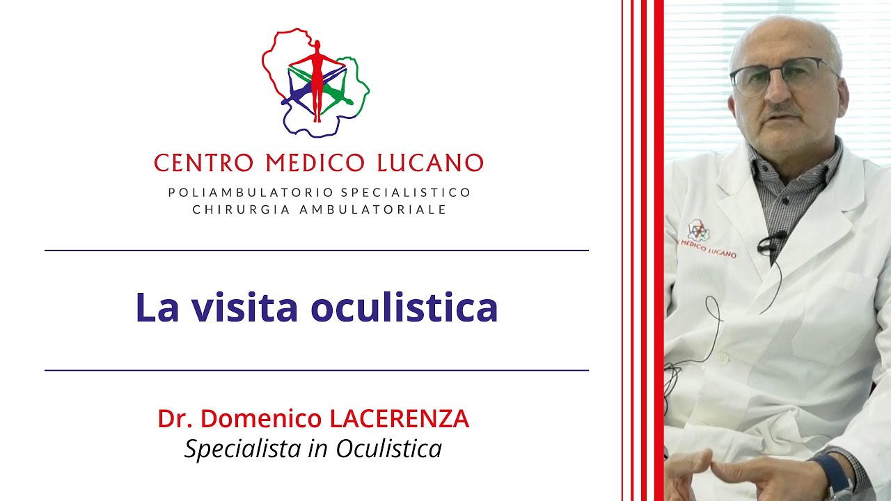 La visita oculistica al Centro Medico Lucano