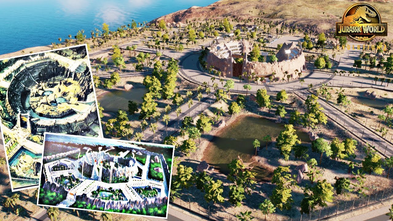 TUTO RECRÉER JURASSIC PARK SAN DIEGO dans Jurassic World Evolution 2 | Version Film (sans mods)