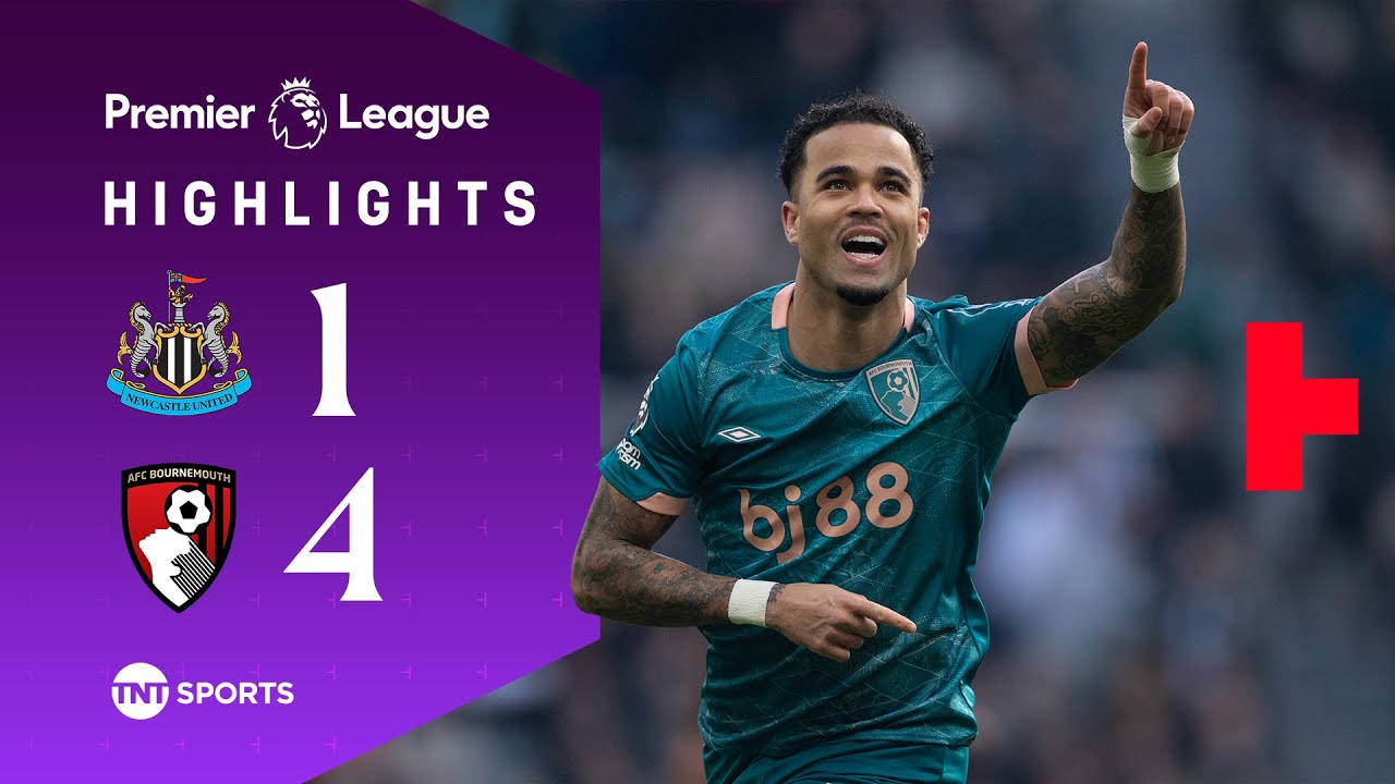 Kluivert Hat-Trick Stuns Magpies 🍒 | Newcastle 1-4 Bournemouth | Premier League Highlights