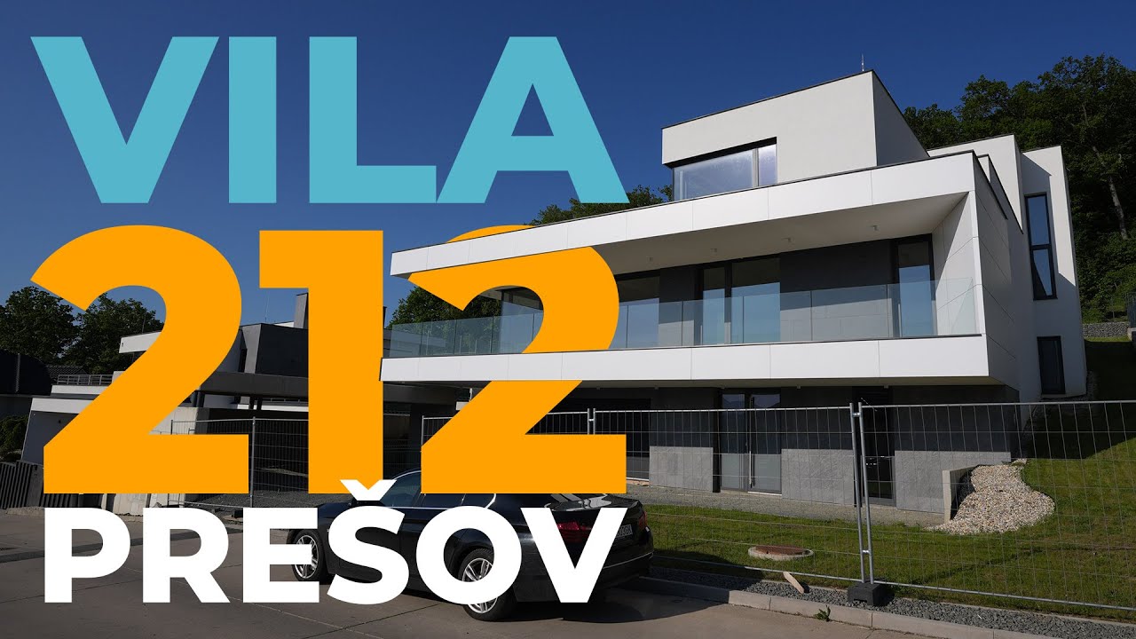 Na predaj Vila 212 – Prezentácia celej vily vrátane záhrady